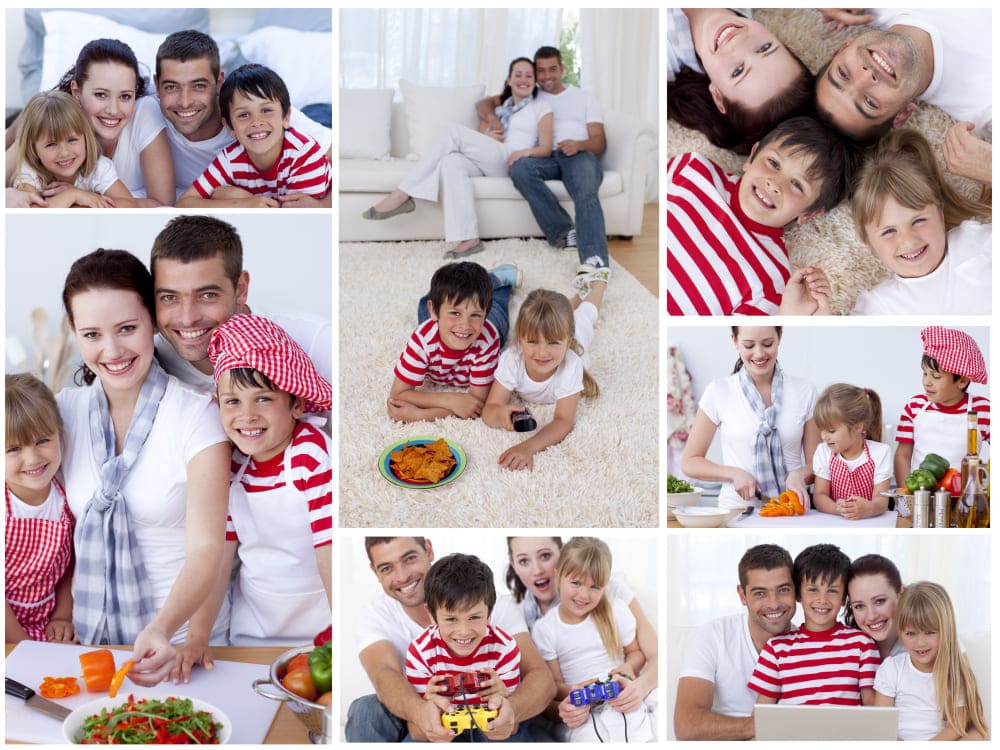La familia en fotos